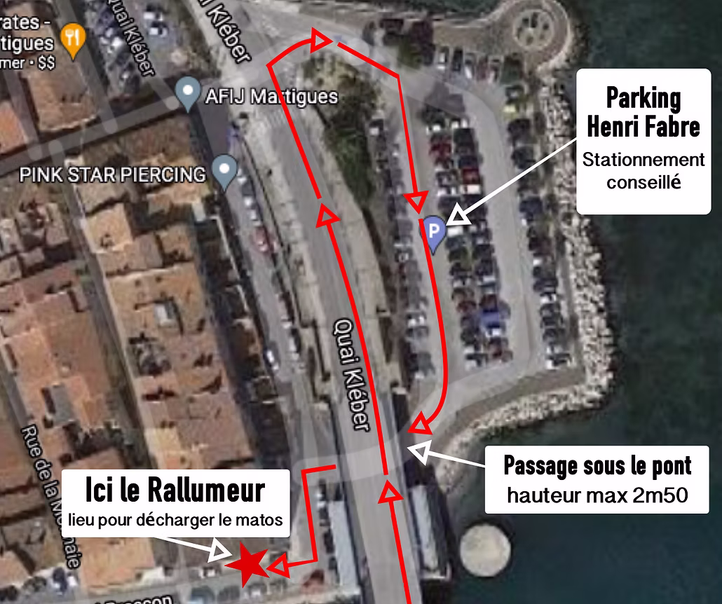 Plan d'accès et parkings